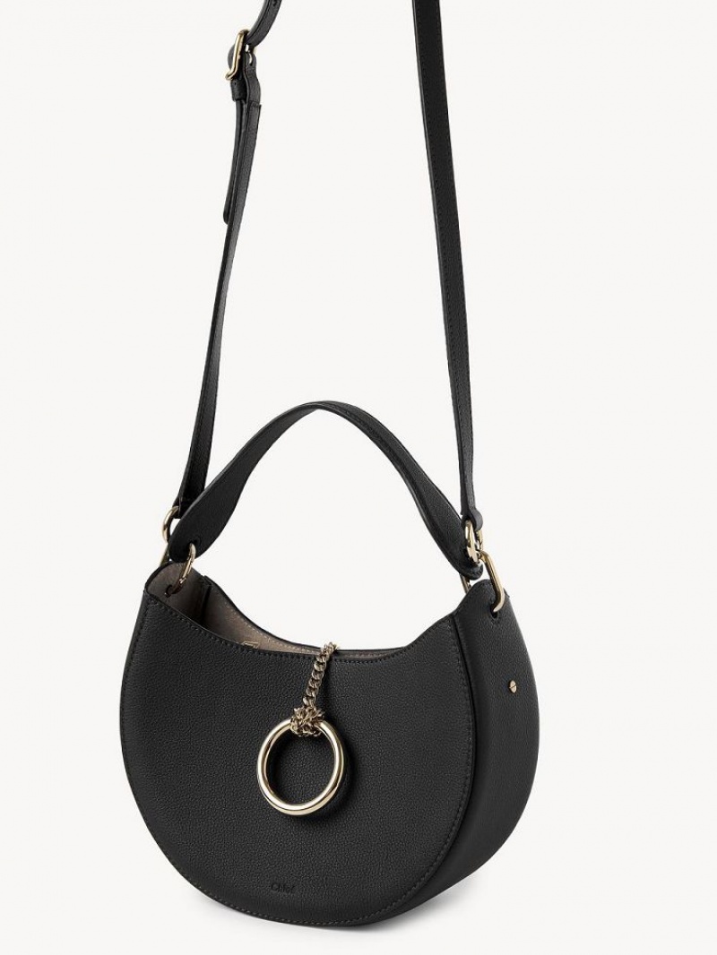 Chloe Arlène Small Hobo Crossbody Veske Svarte | CHE-SR13605