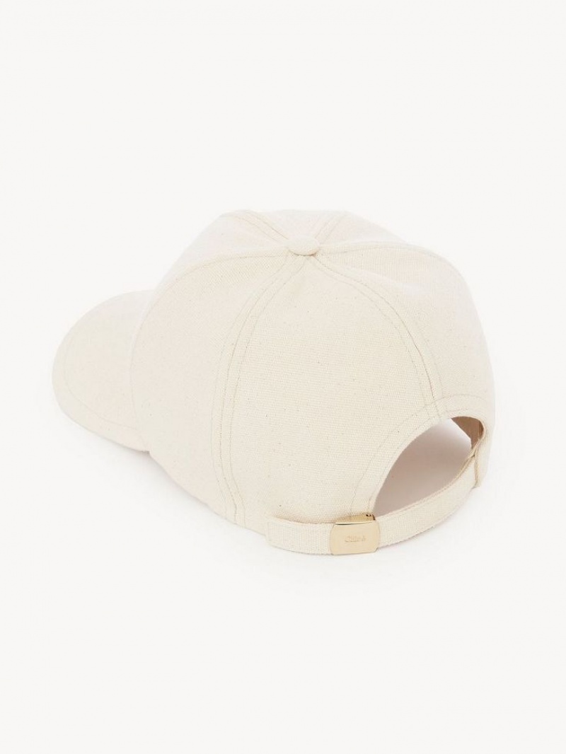 Chloe Baseball Caps Beige | CHE-SR14493