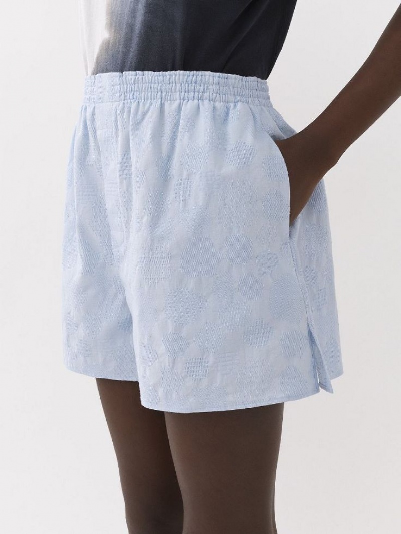 Chloe Bokser Shorts Blå | CHE-SR14006