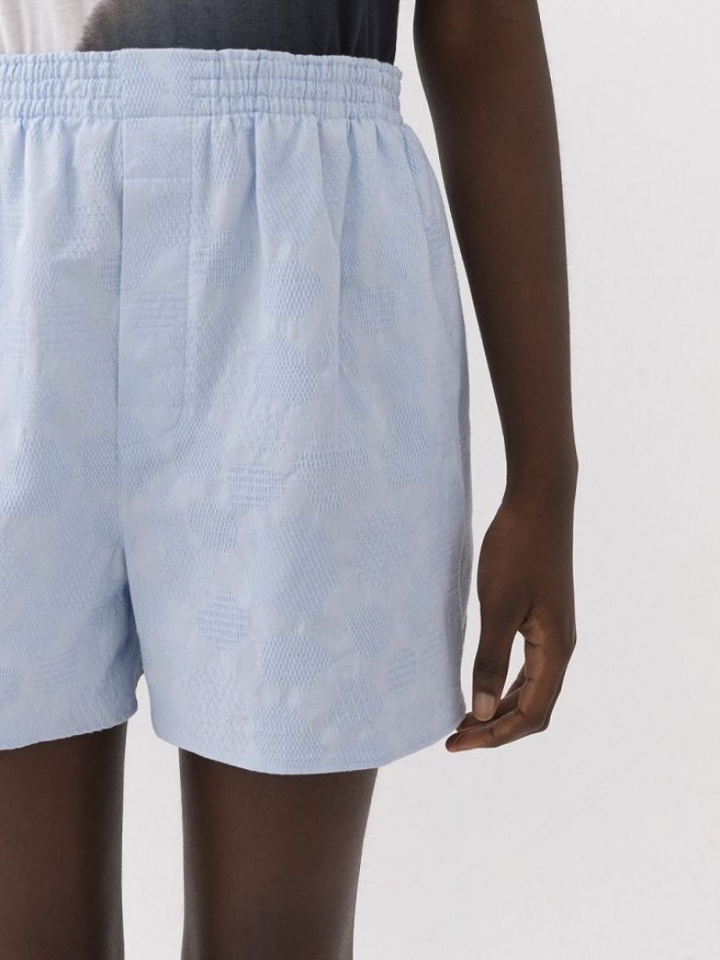 Chloe Bokser Shorts Blå | CHE-SR14006