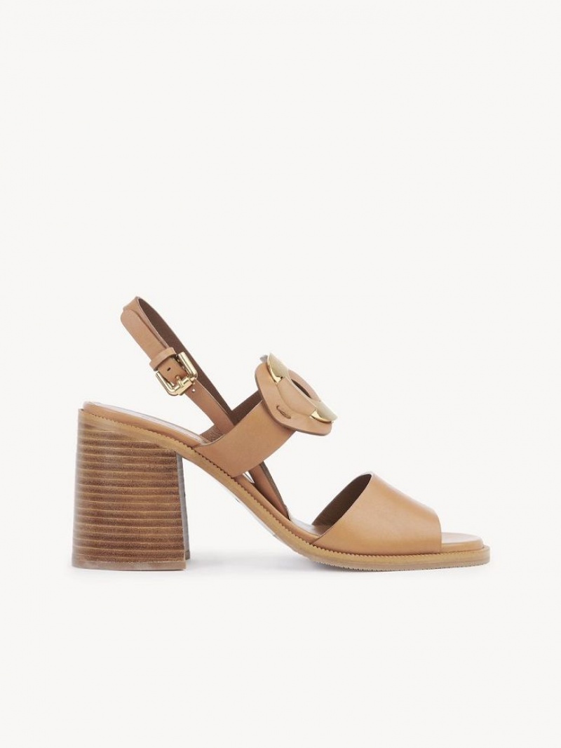 Chloe Chany High-heel Sandaler Brune | CHE-SR14833