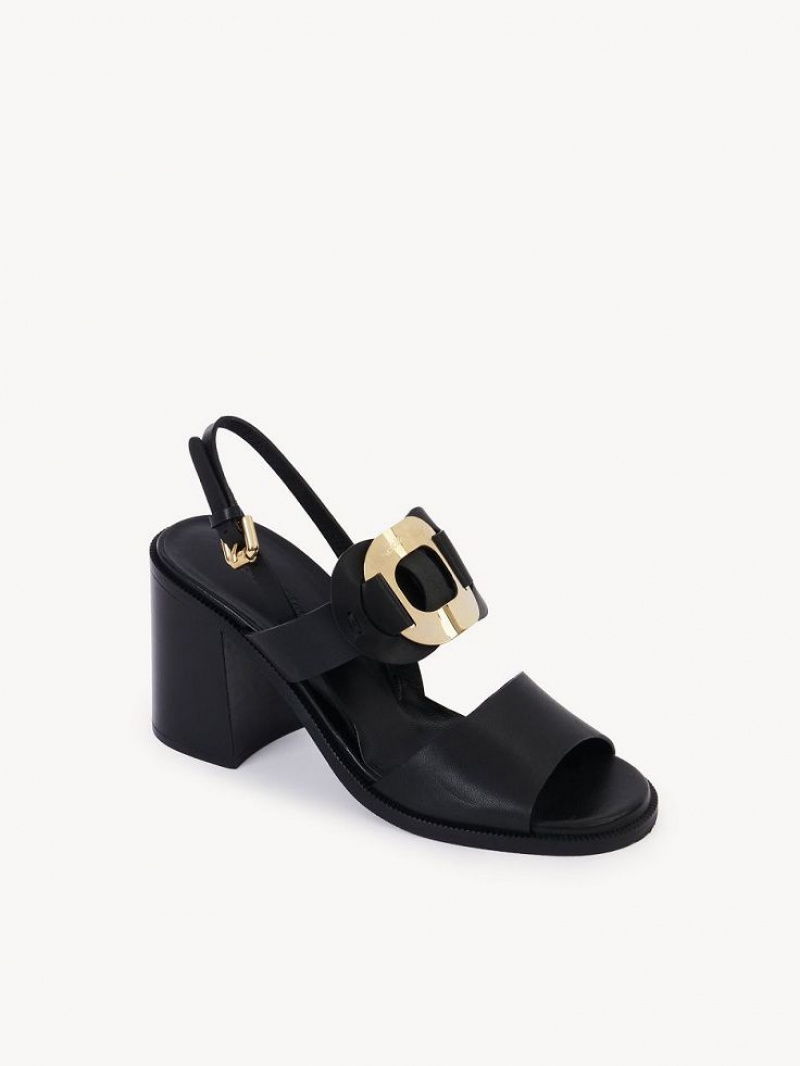 Chloe Chany High-heel Sandaler Svarte | CHE-SR14834