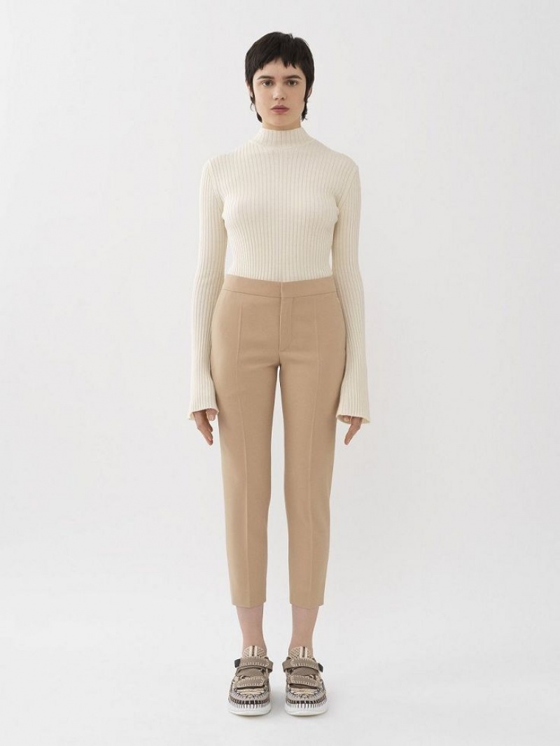 Chloe Cropped Drakter Brune | CHE-SR14047