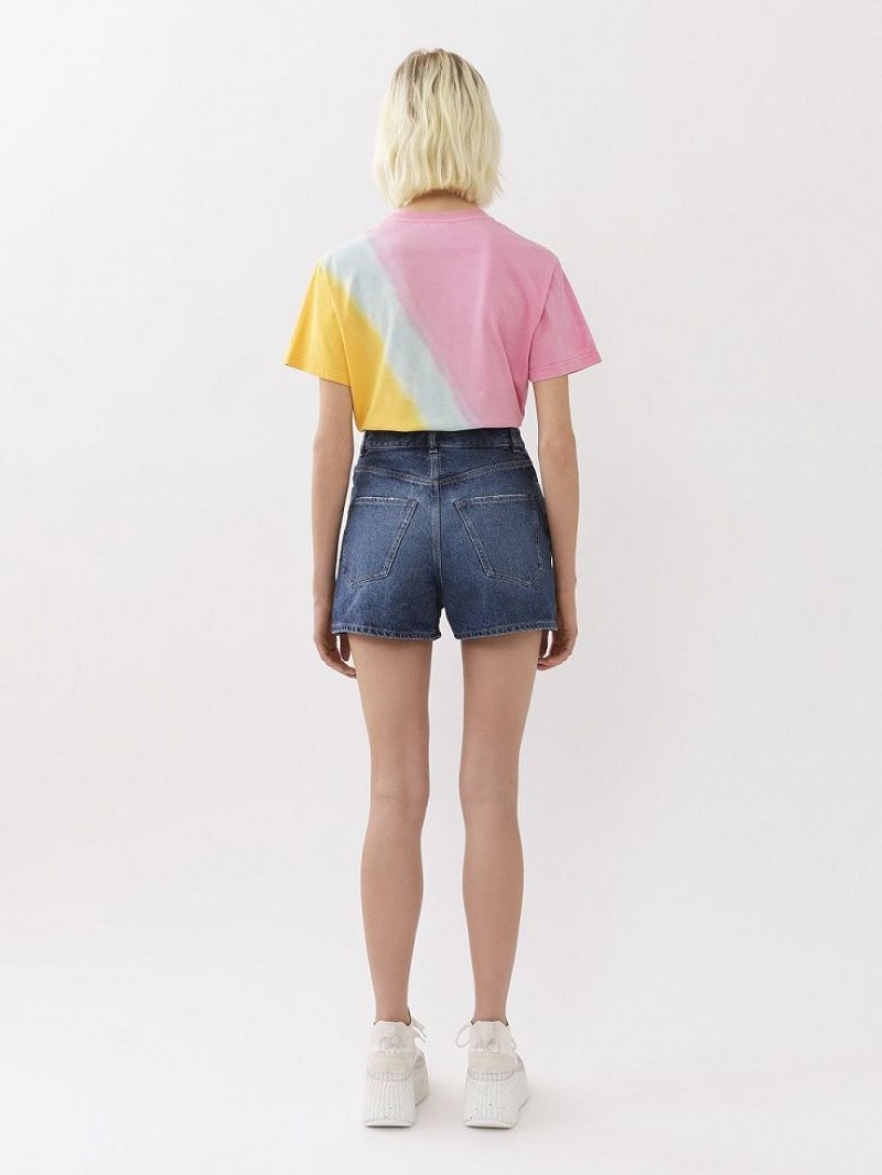 Chloe Dukuno Denim Shorts Blå | CHE-SR13979