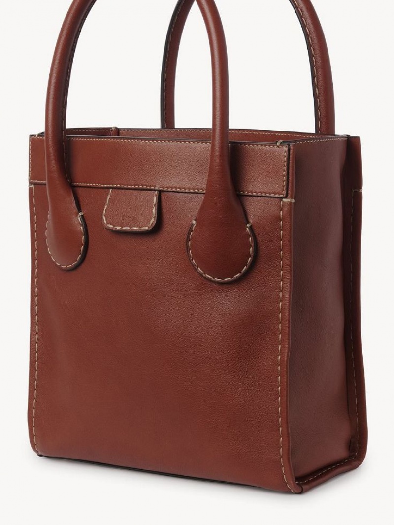 Chloe Edith Tote Veske Brune | CHE-SR13293