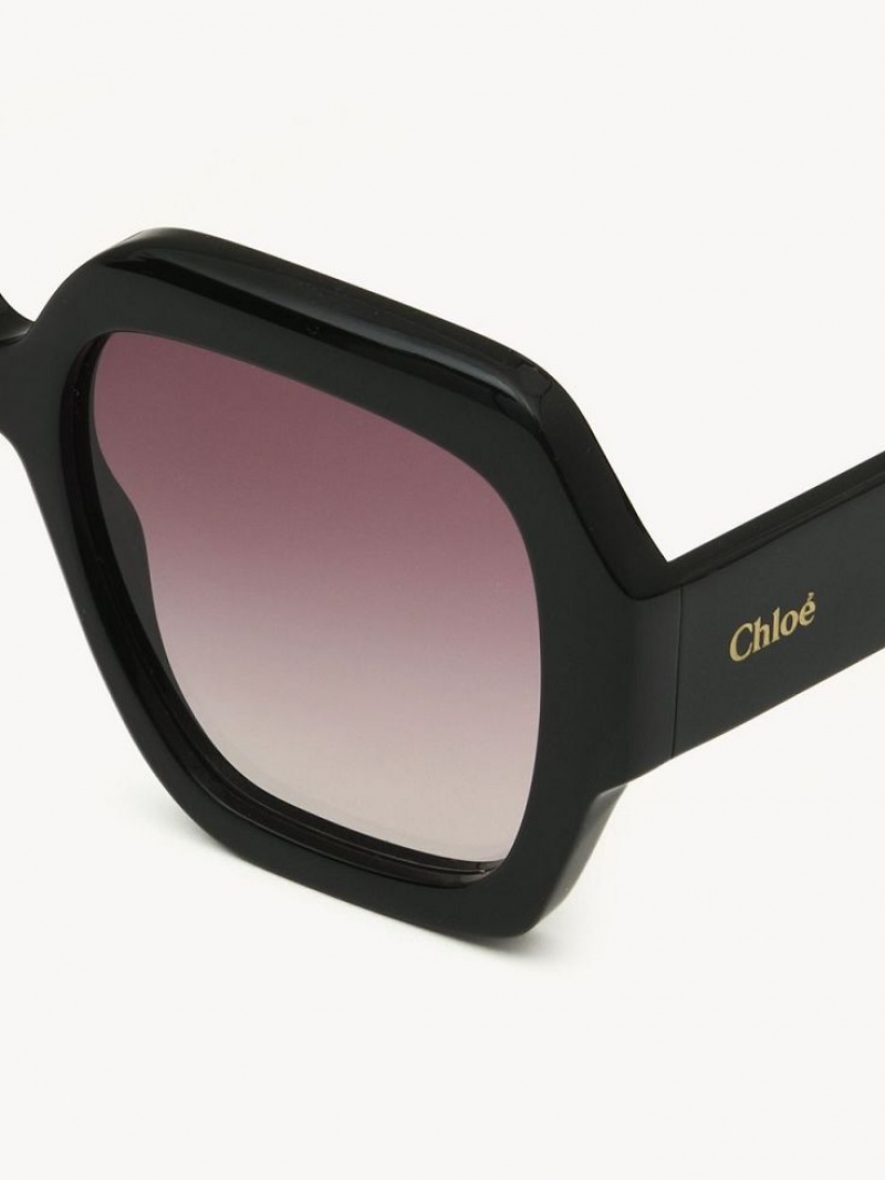 Chloe Gayia Solbriller Svarte | CHE-SR14570