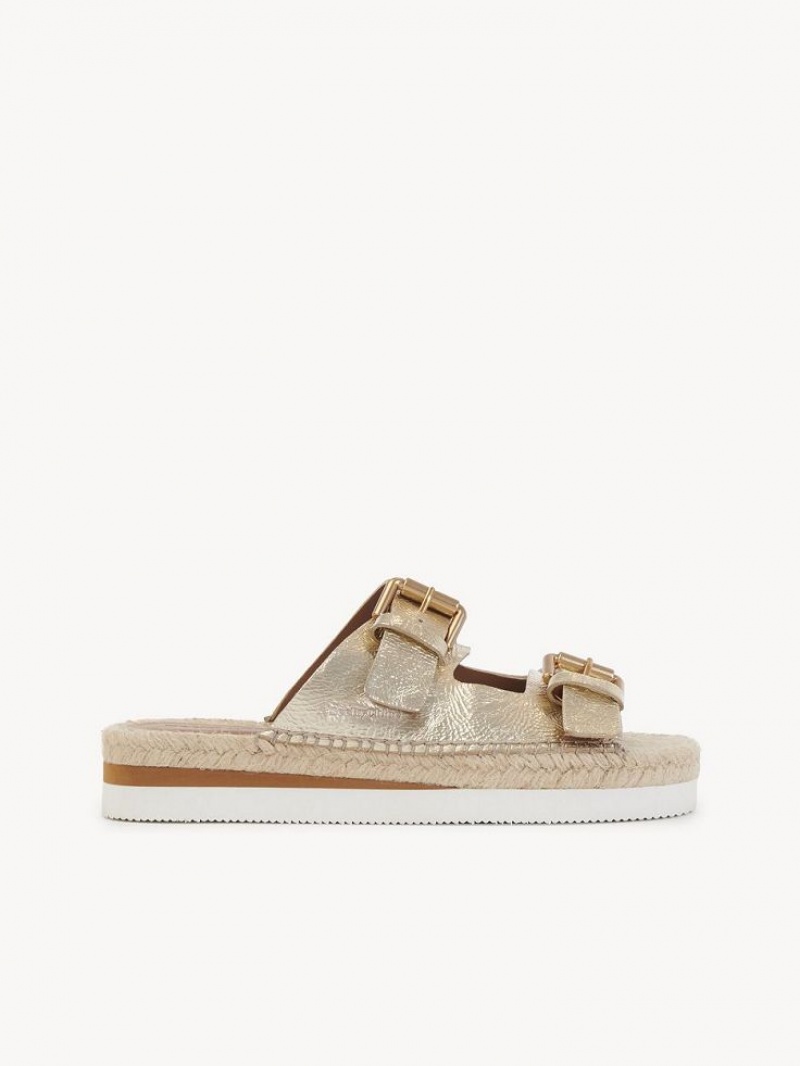 Chloe Glyn Platform Espadrille Sandaler Scarlatto | CHE-SR14831