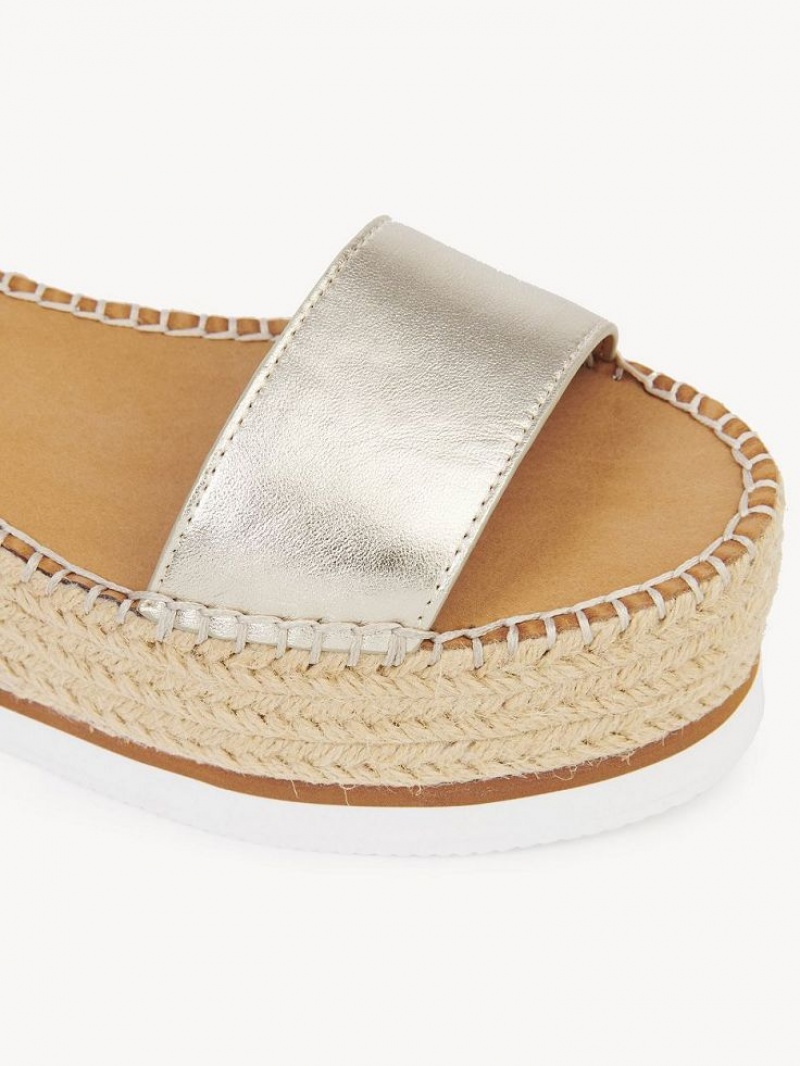 Chloe Glyn Platform Sandaler Sølv | CHE-SR14835