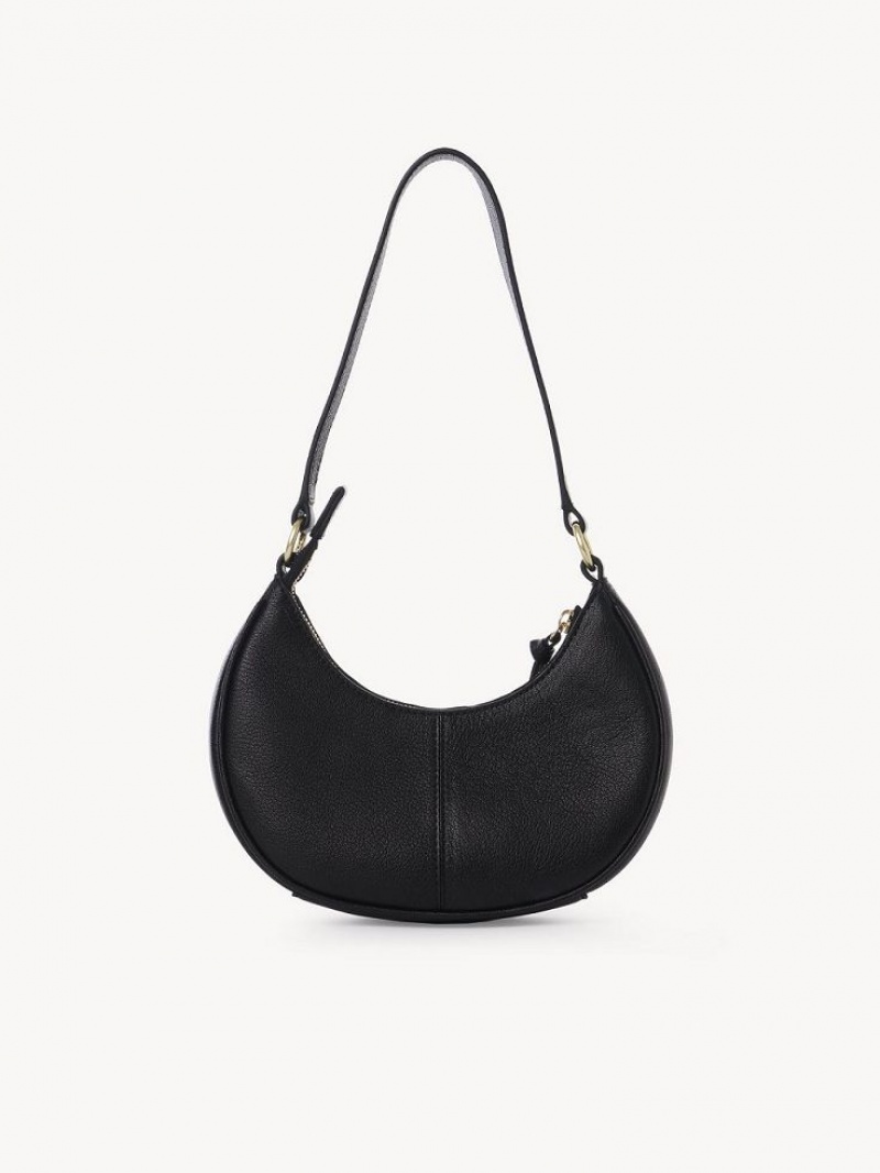 Chloe Hana Half Moon Mini Vesker Svarte | CHE-SR14763