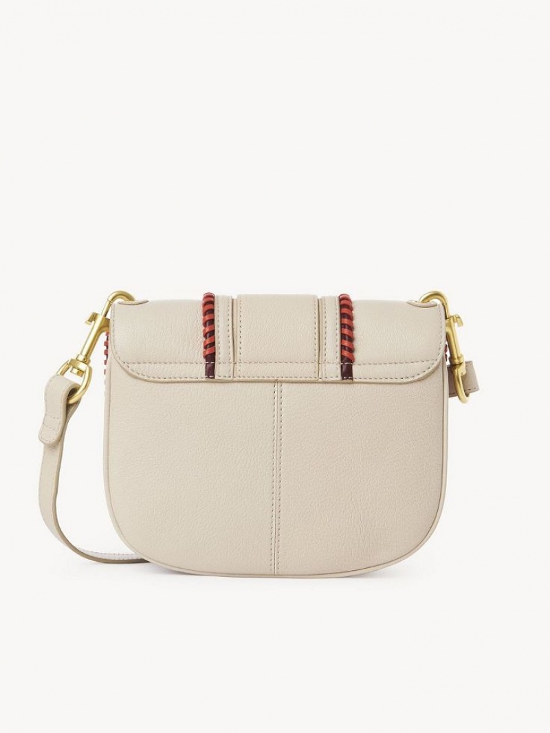 Chloe Hana Skulderveske Beige | CHE-SR14639