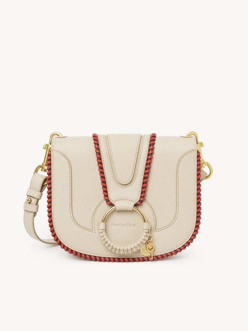 Chloe Hana Skulderveske Beige | CHE-SR14639