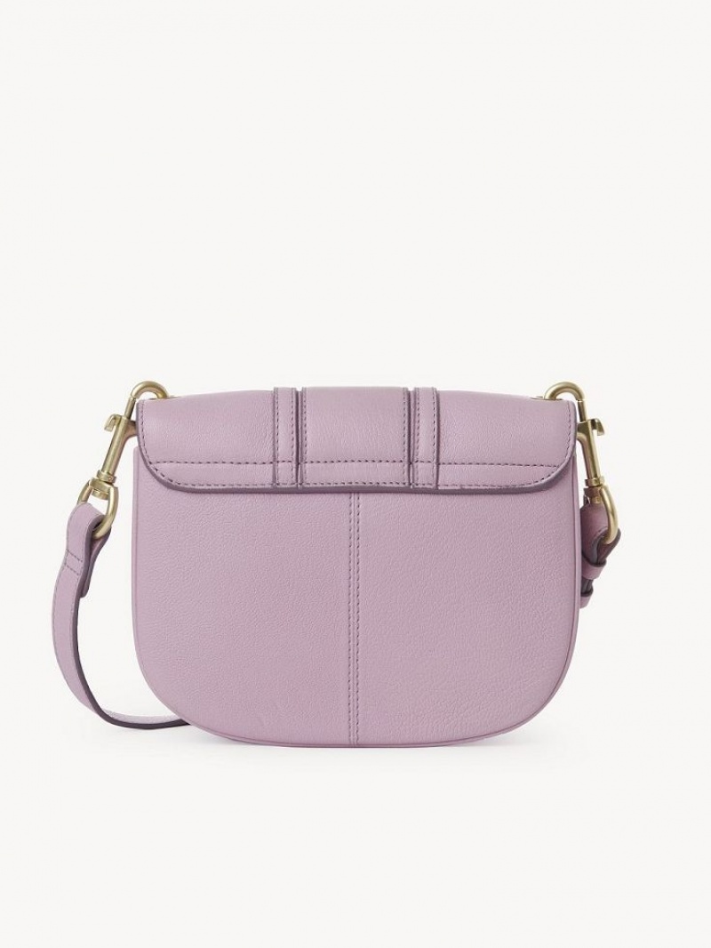 Chloe Hana Skulderveske Lavendel Hvite | CHE-SR14682