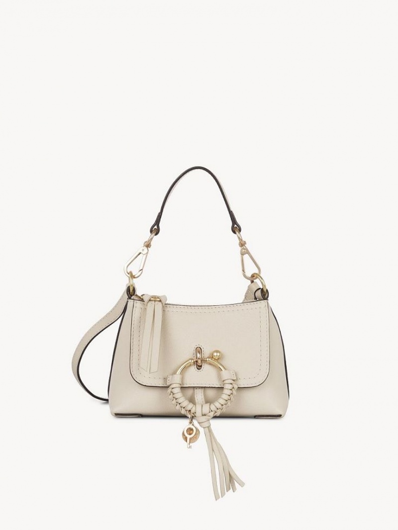 Chloe Joan Mini Vesker Beige | CHE-SR14776