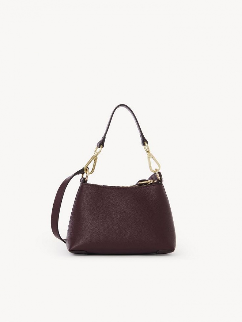 Chloe Joan Mini Vesker Burgunder | CHE-SR14781