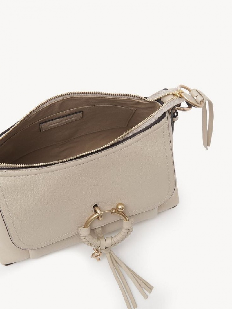 Chloe Joan Small Skulderveske Beige | CHE-SR14681