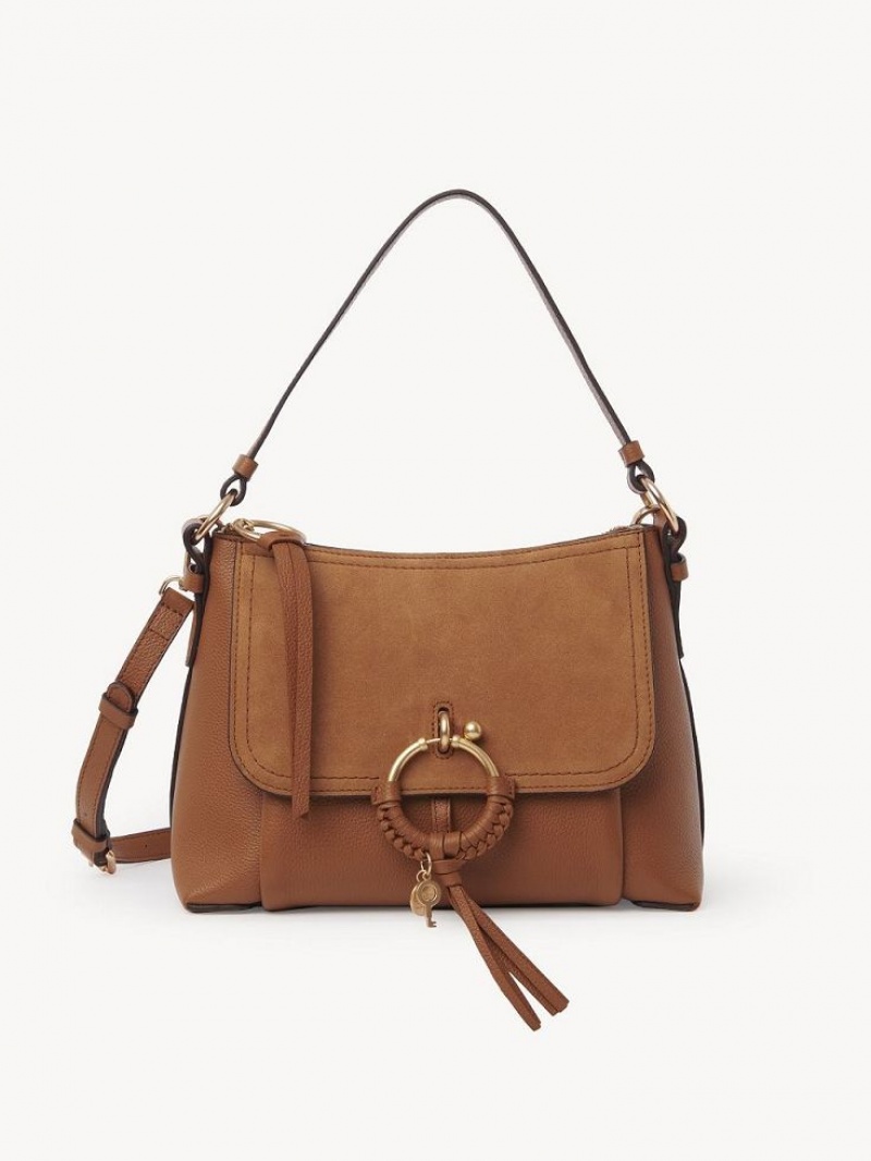 Chloe Joan Small Skulderveske Brune | CHE-SR14680