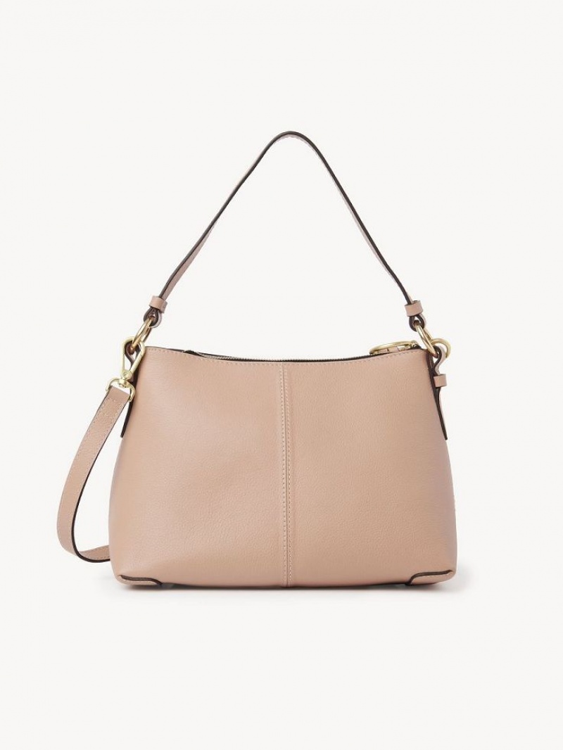 Chloe Joan Small Skulderveske Kaffe Rosa | CHE-SR14697