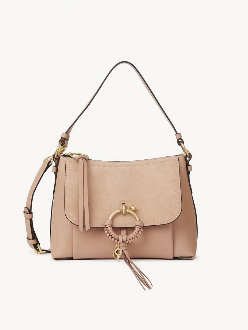 Chloe Joan Small Skulderveske Kaffe Rosa | CHE-SR14697