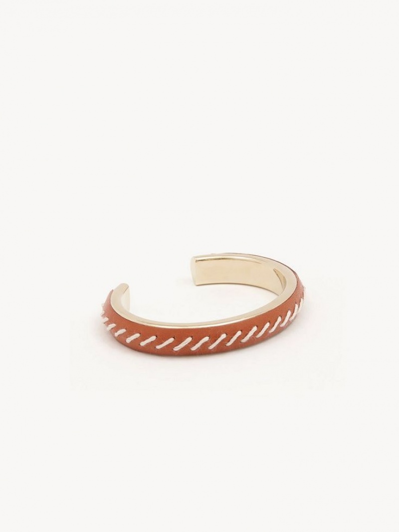 Chloe Kattie Cuff Armbånder Oransje | CHE-SR14398