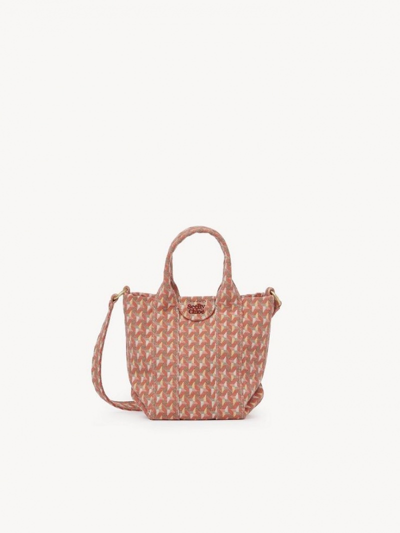 Chloe Laetizia Mini Skulderveske Oransje | CHE-SR14626