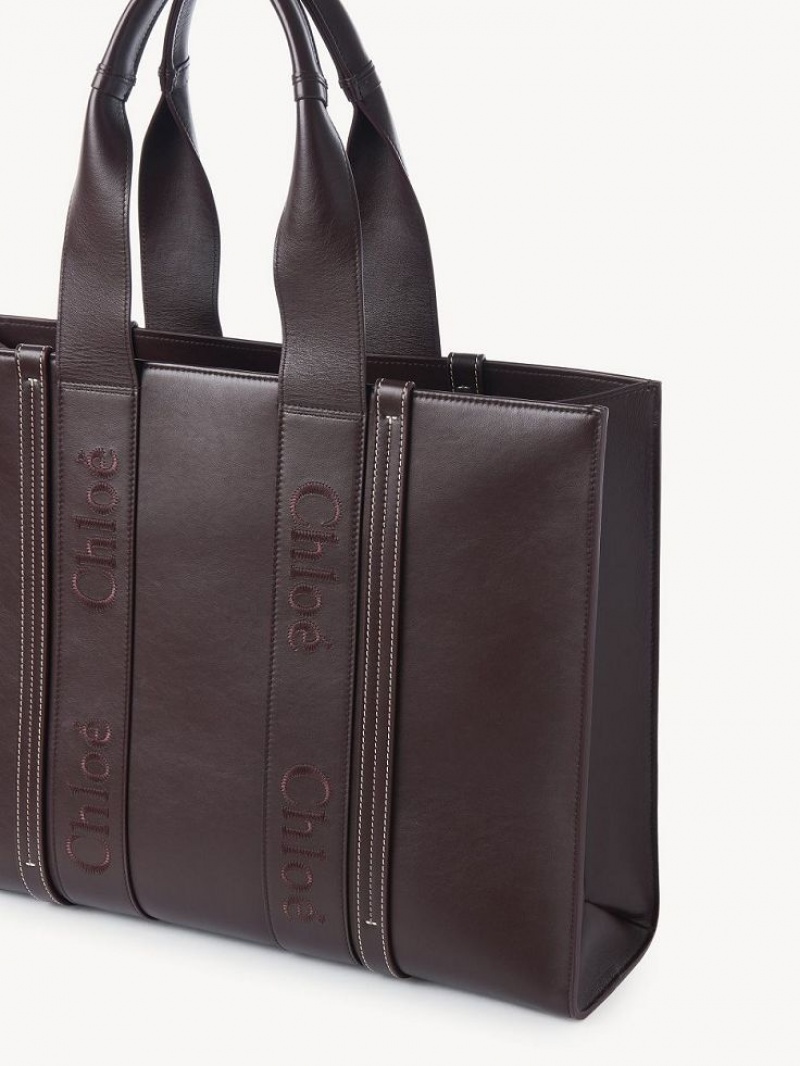 Chloe Large Woody Tote Veske Dyp | CHE-SR13347