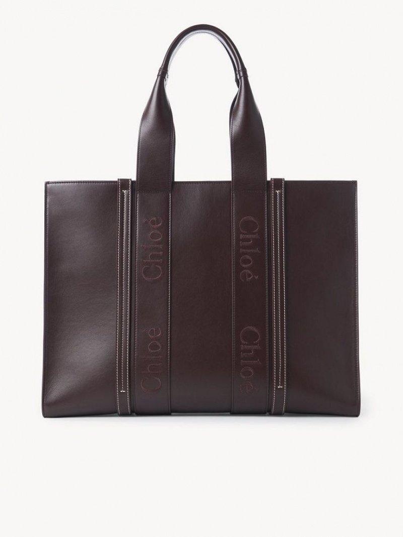 Chloe Large Woody Tote Veske Dyp | CHE-SR13347