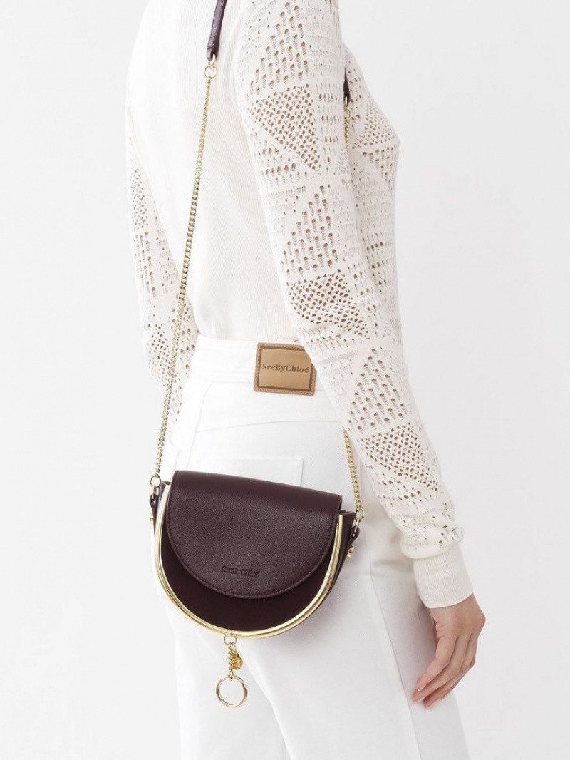 Chloe Mara Evening Crossbody Veske Burgunder | CHE-SR14722