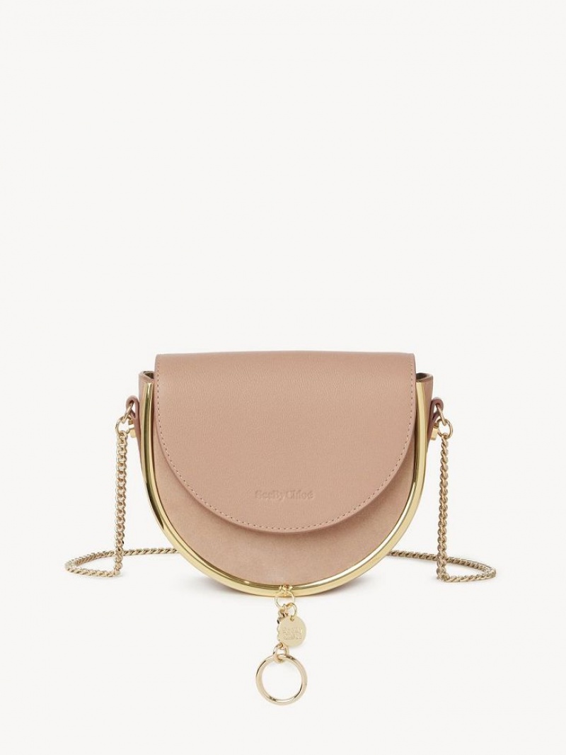 Chloe Mara Evening Crossbody Veske Kaffe Rosa | CHE-SR14714