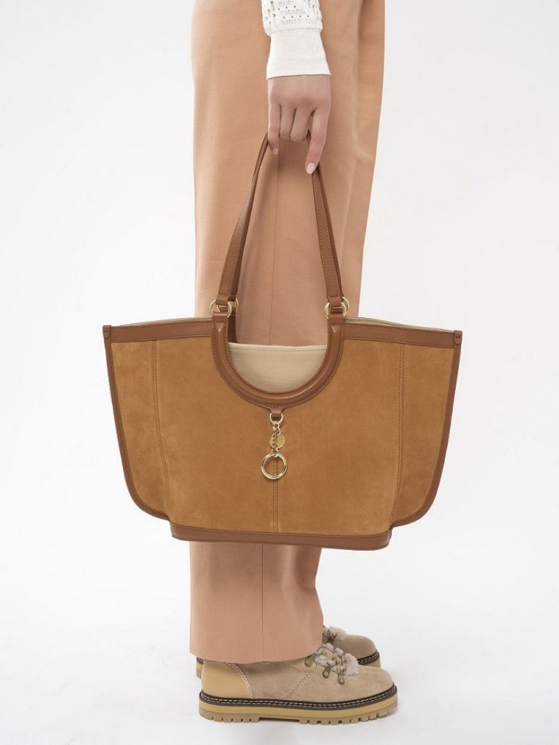 Chloe Mara Shopper Skulderveske Brune | CHE-SR14592