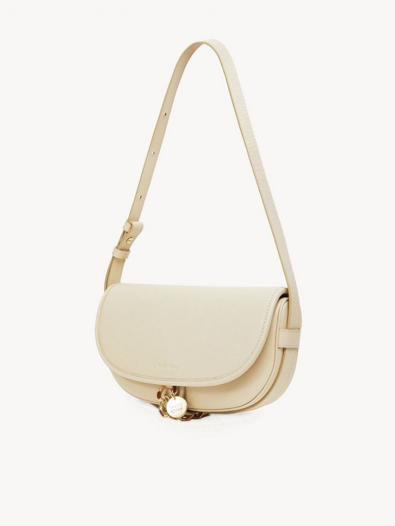 Chloe Mara Uette Skulderveske Beige | CHE-SR14652