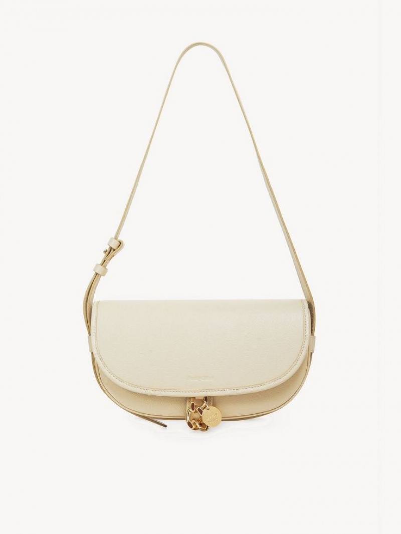 Chloe Mara Uette Skulderveske Beige | CHE-SR14652