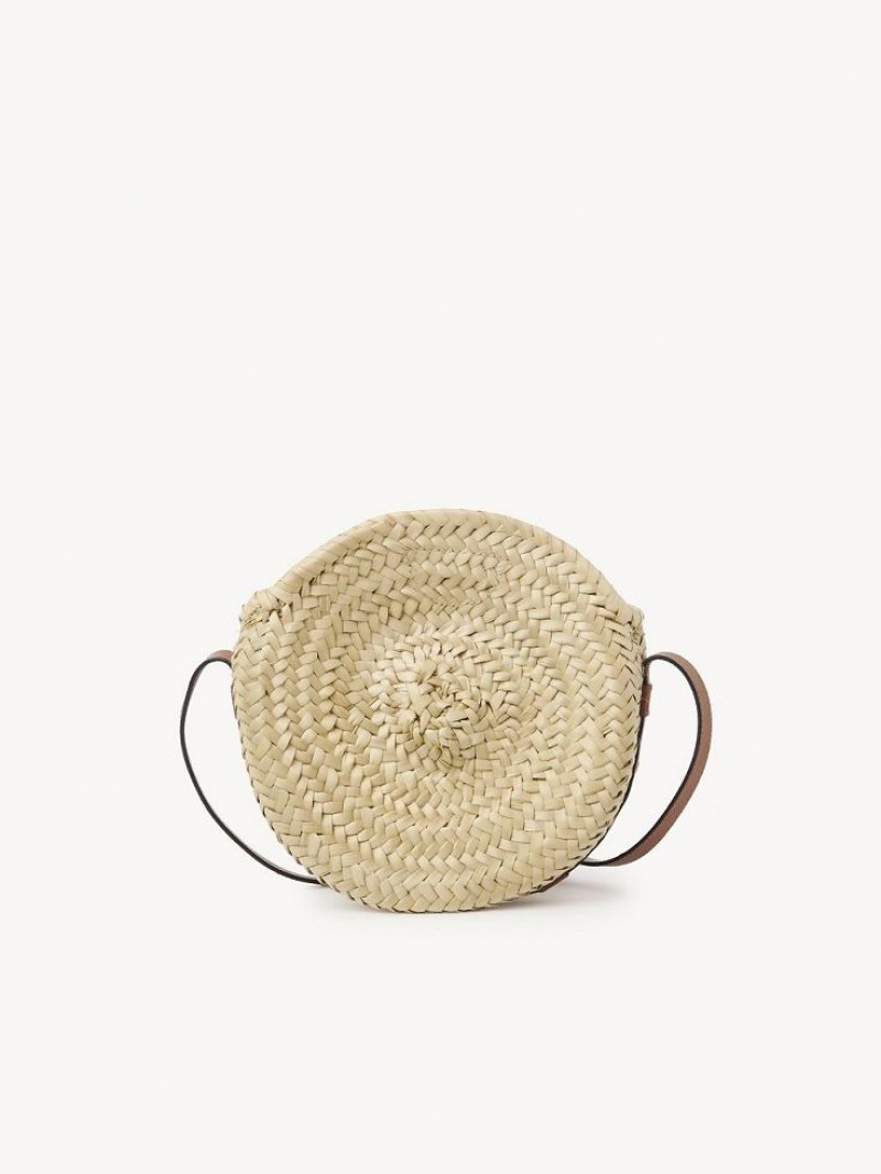 Chloe Marcie Basket Crossbody Veske Brune | CHE-SR13478