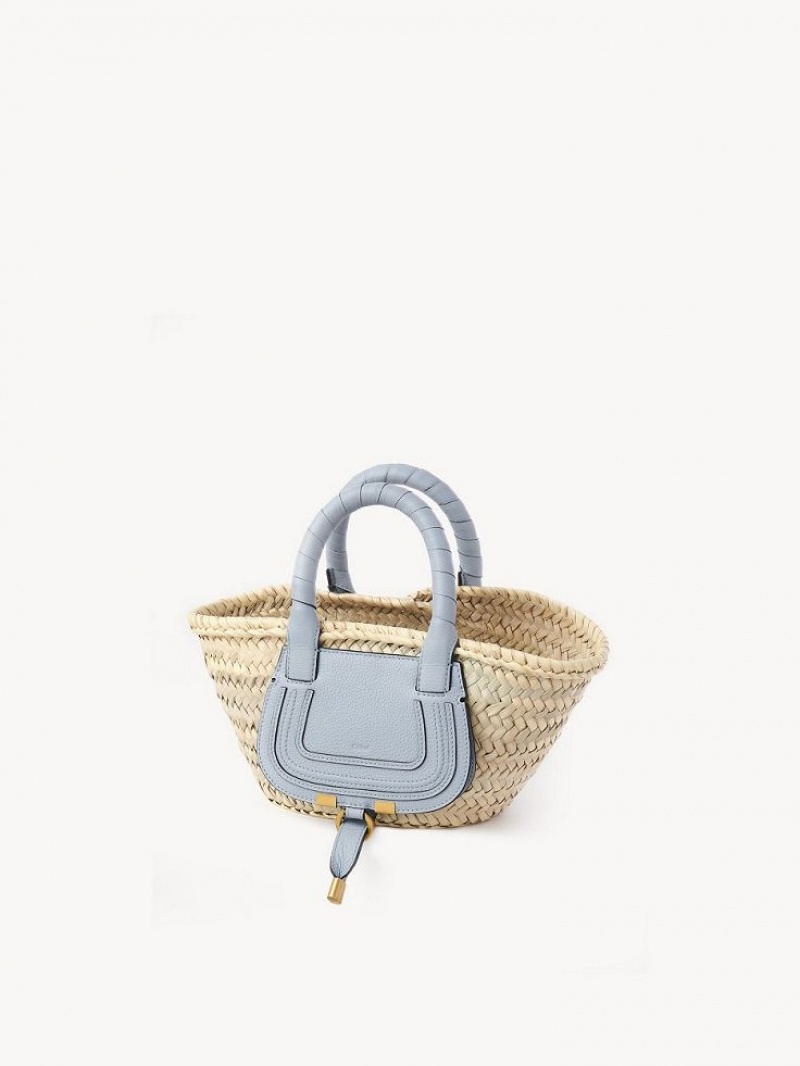 Chloe Marcie Basket Mini Vesker Blå | CHE-SR13661