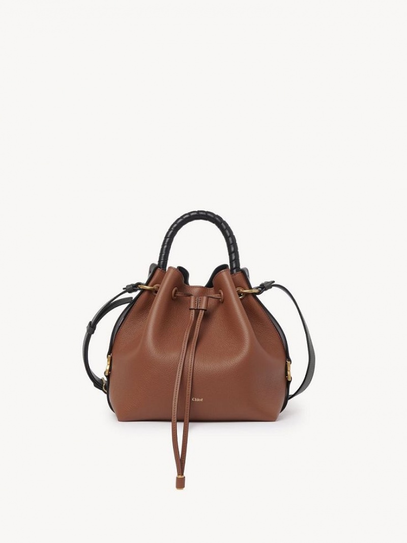 Chloe Marcie Bucket Crossbody Veske Brune | CHE-SR13614