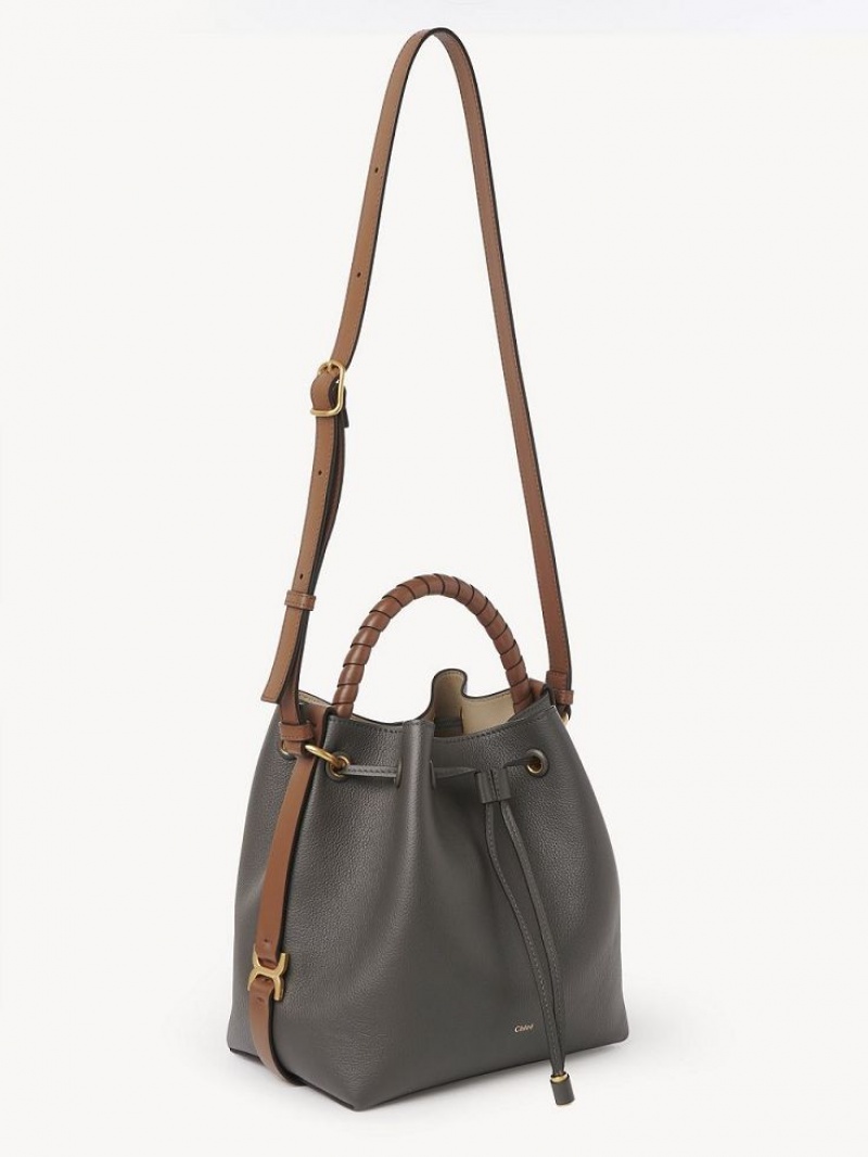 Chloe Marcie Bucket Crossbody Veske Grå | CHE-SR13460