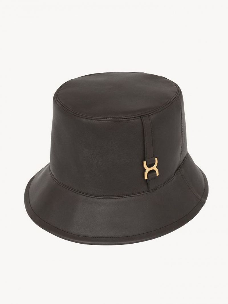 Chloe Marcie Bucket Hatt Brune | CHE-SR14468