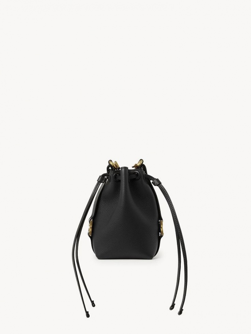 Chloe Marcie Bucket Mini Vesker Svarte | CHE-SR13718