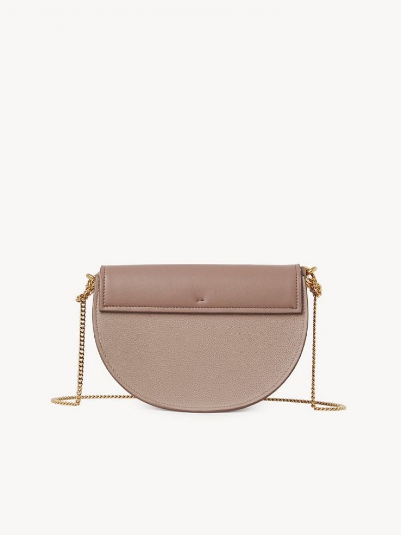 Chloe Marcie Chain Flap Crossbody Veske Brune | CHE-SR13618