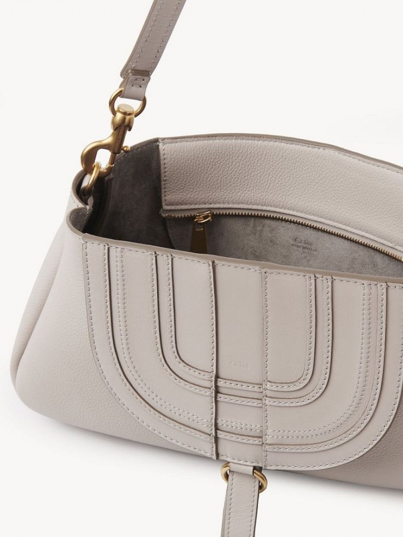 Chloe Marcie Clutch Crossbody Veske Grå | CHE-SR13466