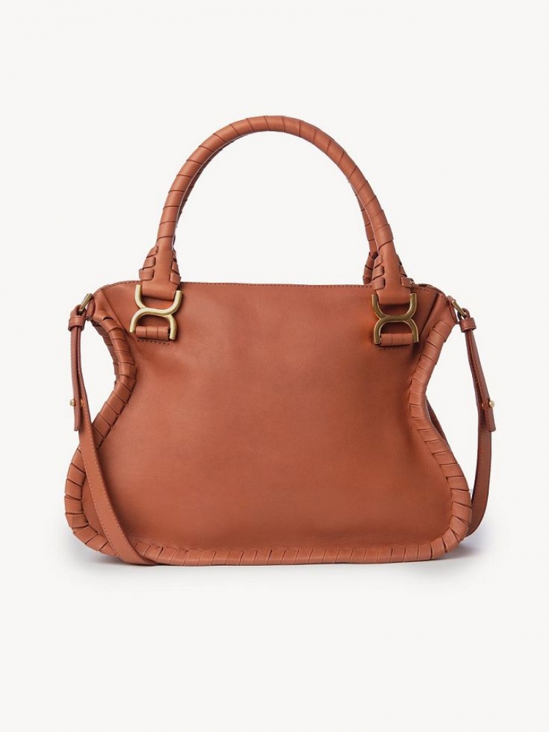 Chloe Marcie Double Carry Crossbody Veske Oransje | CHE-SR13480