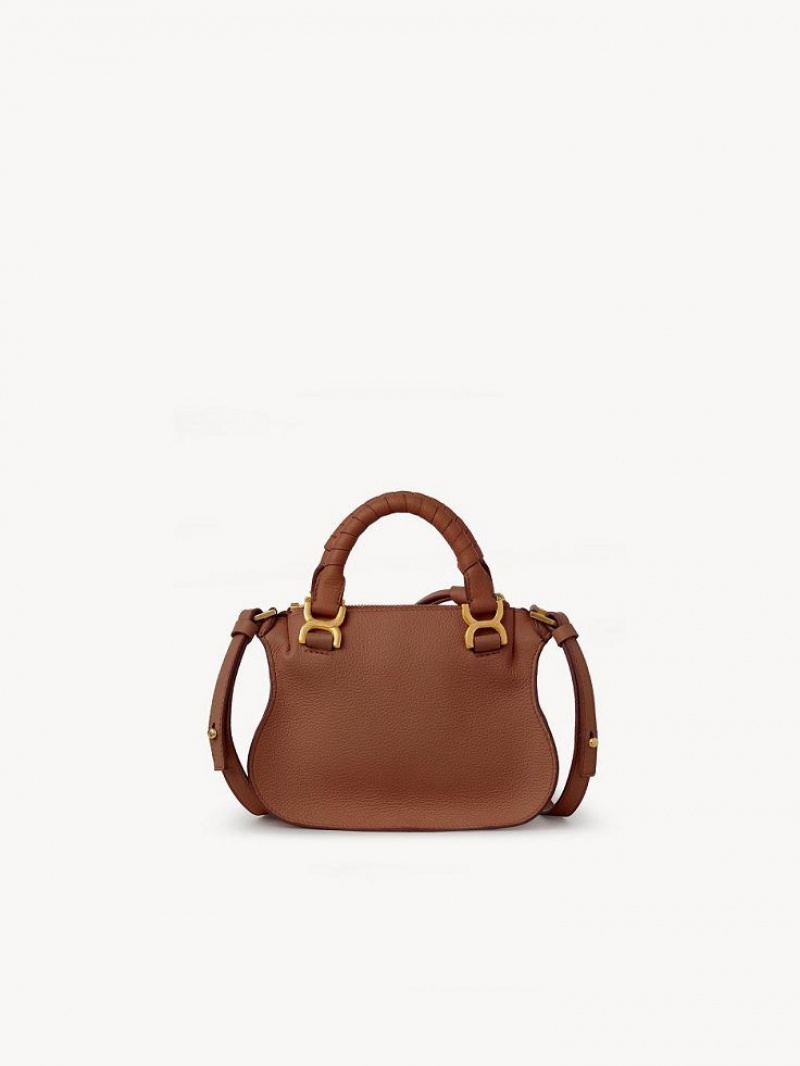 Chloe Marcie Double Carry Mini Vesker Brune | CHE-SR13725