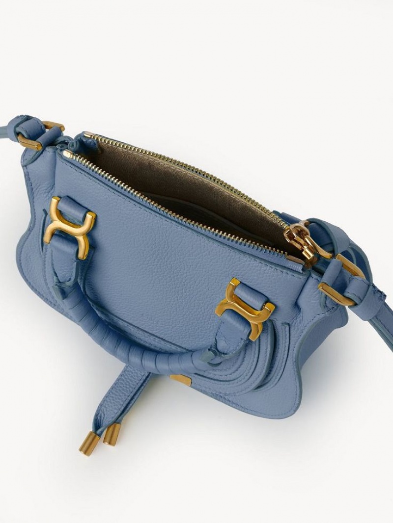 Chloe Marcie Double Carry Mini Vesker Dyp Blå | CHE-SR13724