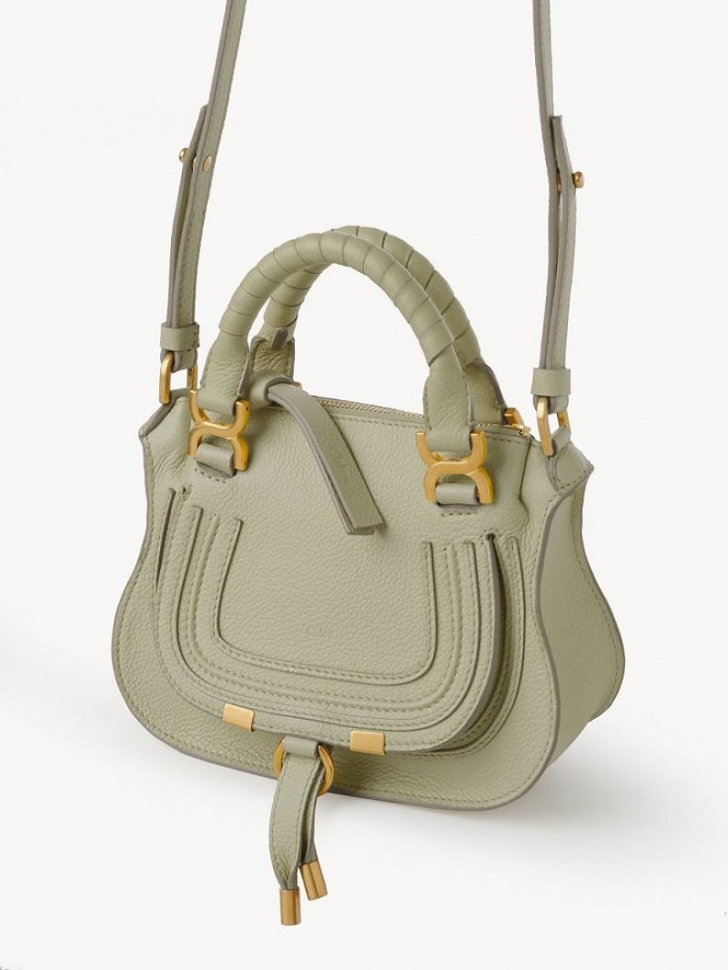 Chloe Marcie Double Carry Mini Vesker Grønn | CHE-SR13674