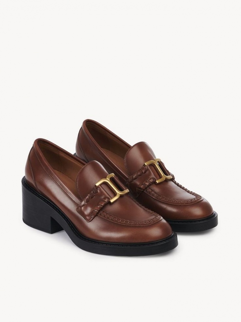 Chloe Marcie Hælene Loafer Brune | CHE-SR14243