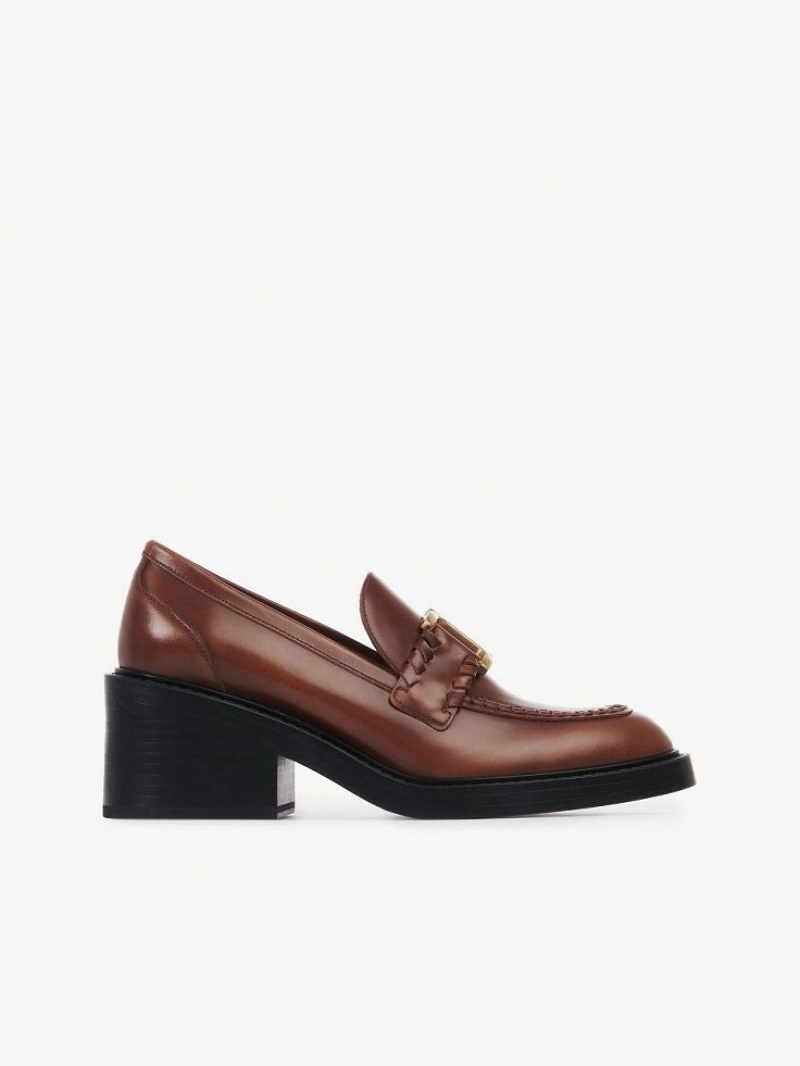 Chloe Marcie Hælene Loafer Brune | CHE-SR14243