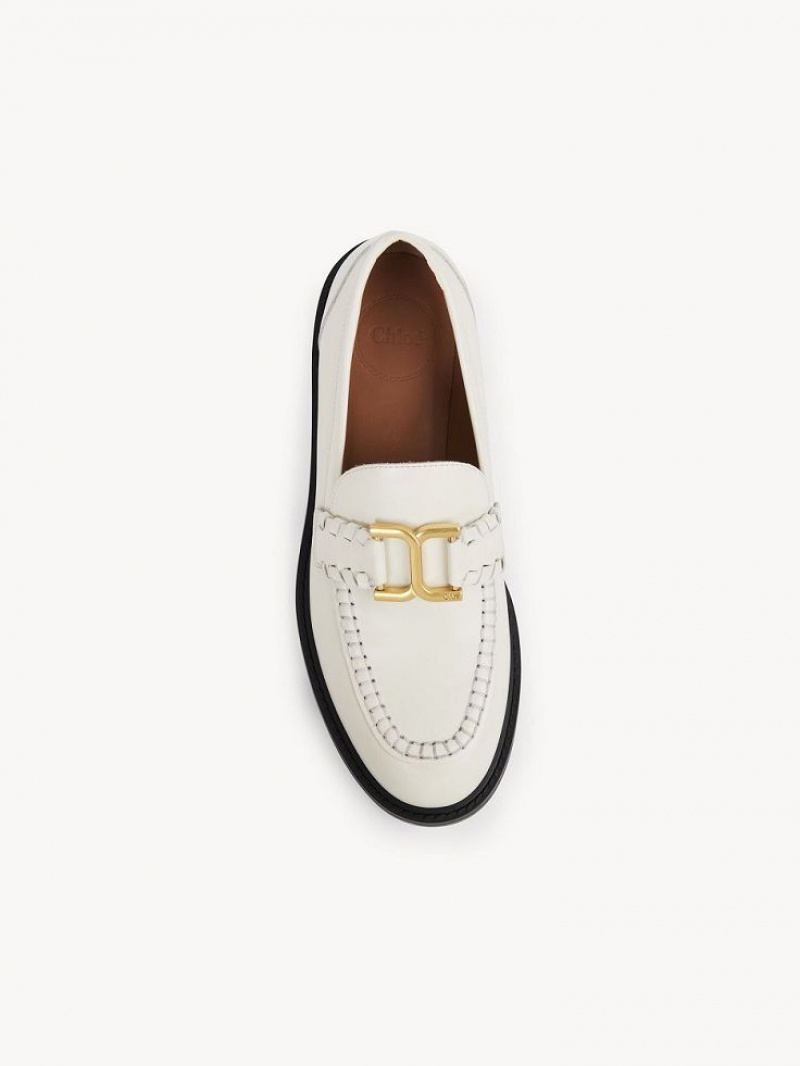 Chloe Marcie Loafer Hvite | CHE-SR14250