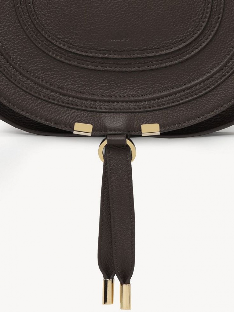 Chloe Marcie Medium Crossbody Veske Brune | CHE-SR13470