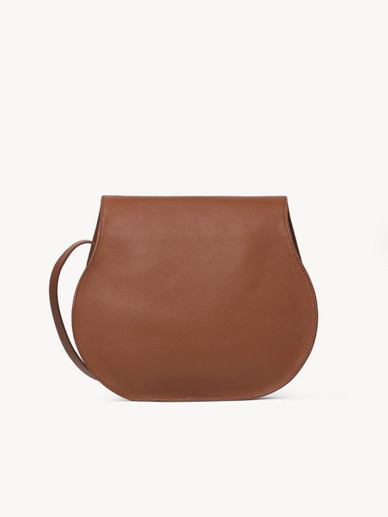 Chloe Marcie Medium Crossbody Veske Brune | CHE-SR13508