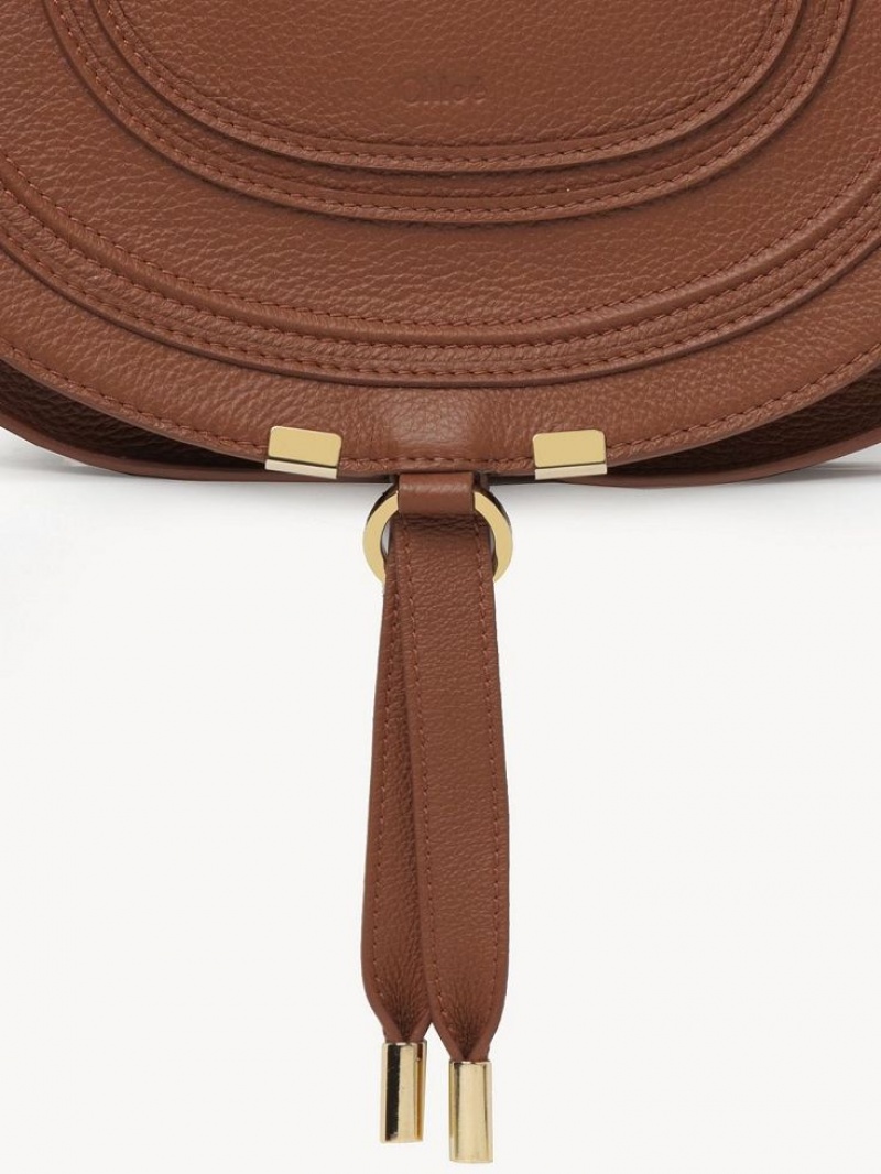 Chloe Marcie Medium Crossbody Veske Brune | CHE-SR13508