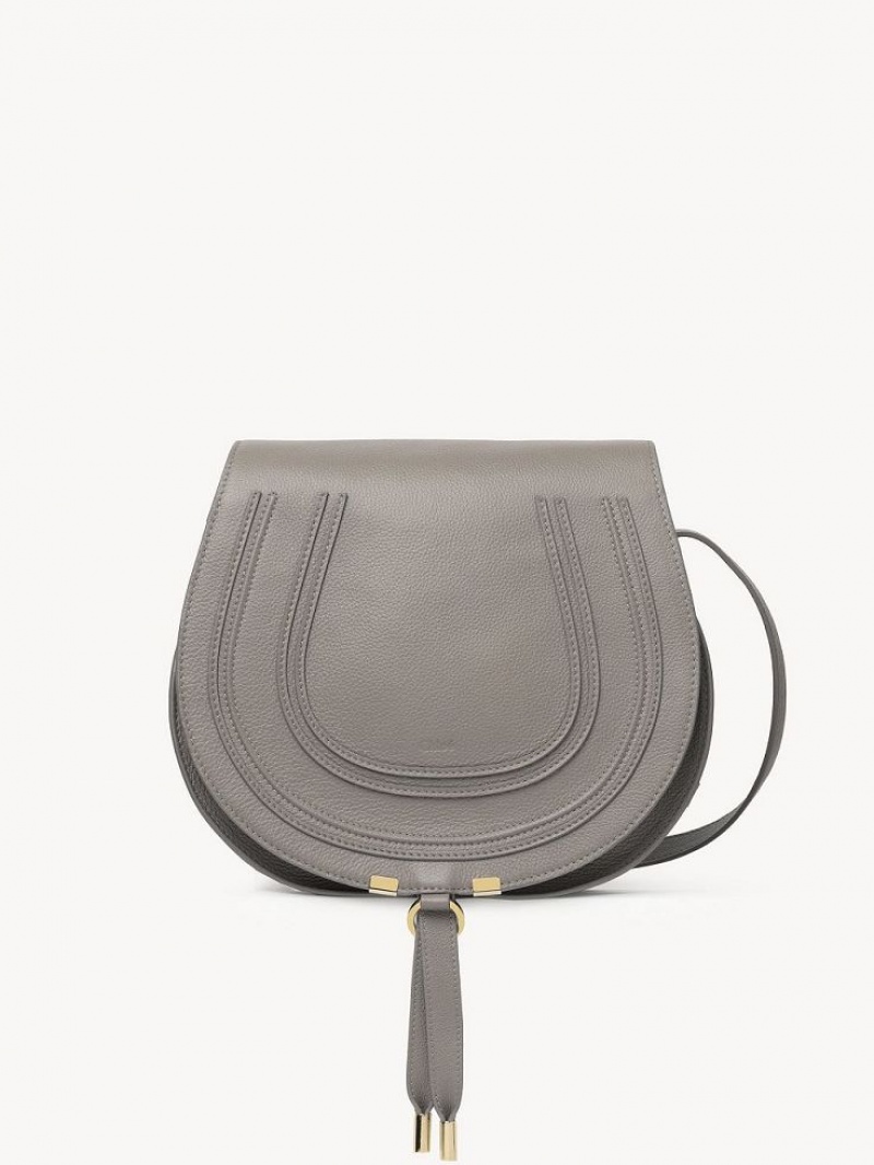 Chloe Marcie Medium Crossbody Veske Grå | CHE-SR13471